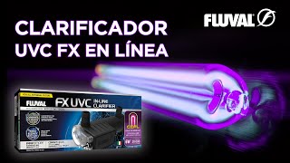 Clarificador de agua con luz UVC para TODOS los filtros externos  Fluval FX UVC Pro [upl. by Esineg]