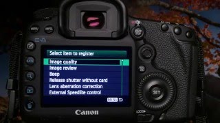 Canon EOS 5D Mark III  My Menu Settings [upl. by Llenrev]