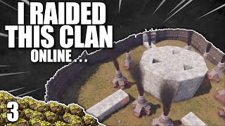 I ONLINE RAIDED a CLAN WHILE THEY WERE TAKING PATROL HELICOPTER  Solo Rust [upl. by Elvis719]