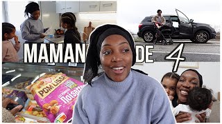 DAILY VLOG ✨ Premier VACCIN de BÉBÉ 💉 Ma JOURNÉE de MAMAN de 4 ENFANTS 🧑🏾🧑🏾🧑🏾👶🏾 [upl. by Joellen]