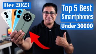 Top 5 Best Phones Under 30000 in Dec 2023 I Best Smartphone Under 30000 [upl. by Adamok]