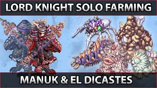 Lord Knight Solo Farming at Manuk and El Dicastes  Talon Tales  Ragnarok Pre Renewal [upl. by Lorianna310]