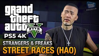 GTA 5 PS5  Hao \ Street Races Gold Medal Guide  4K 60fps [upl. by Dnaletak]