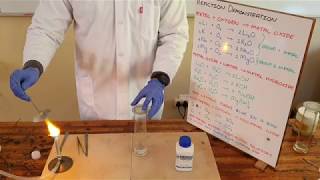 Reaction of a Metal Sodium with Oxygen and a Metal Oxide Sodium Oxide with Water [upl. by Nanice]