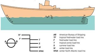 Load Lines OR Plimsoll Lines OR Water Lines [upl. by Breen]