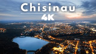 Chisinau Moldova 🇲🇩 in 4k ULTRA HD HDR  Flying over Chisinau 60 FPS [upl. by Canon484]