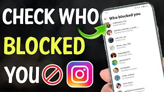 How to check if someone Blocked you on Instagram 2024 [upl. by Illom]