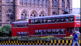 Brihanmumbai Municipal Corporation building in 1990s Mumbai  erstwhile Bombay city [upl. by Ade]