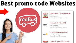 How to Get The Best promo code Websites for Redbus 2025 [upl. by Nnaharas551]