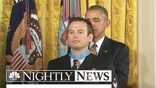 Navy SEAL Awarded Medal of Honor for Heroic Actions in Afghanistan  NBC Nightly News [upl. by Neeliak]