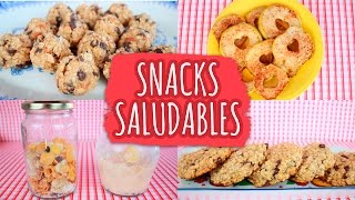 SNACKS SALUDABLES PARA LA VIANDA ¡MUY FÁCIL  Vainilla Crocante [upl. by Fidela419]