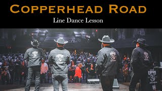 Copperhead Road  Line Dance Lesson [upl. by Trebma]