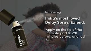 Extend  Delay Spray for Men [upl. by Soraya]