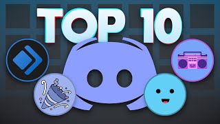 Top 10 BEST Discord Bots to use in your server 2020 Guide [upl. by Caryl351]