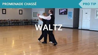 Waltz Promenade Chassé  Ballroom Dance Lesson [upl. by Anuala]