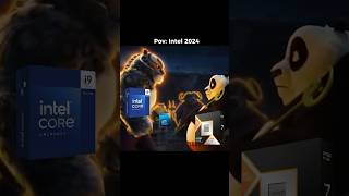 INTEL 2024 🧎‍♂️‍➡️ pc pcgaming gamingpc cpu amd [upl. by Grannia411]