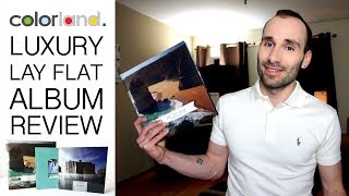 Colorland Luxury Lay Flat Photo Book  Review  Discount Code [upl. by Mcclimans478]