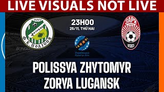 Polissya Zhytomyr vs Zorya Ukrainian Premier League [upl. by Michigan]