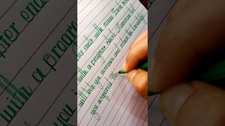 Very neat and clean beautiful handwriting  English handwriting practice calligraphy handwriting [upl. by Darren]