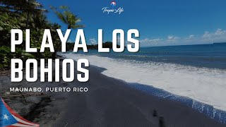 BLACK SAND BEACH IN PUERTO RICO [upl. by Nisotawulo168]