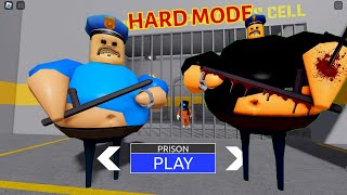 NEW UPDATE NEW Roblox Prison Run HARD MODE OBBY [upl. by Lutim]