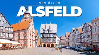 ONE DAY IN ALSFELD GERMANY  4K  Sightseeing tour through a historic halftimbered town [upl. by Reltuc]