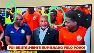 NYUSI HUMILHADO NO ESTÁDIO DO ZIMPETO A POPULAÇÃO NÃO PARAVA DE GRITAR O NOME DE VENANCIO MONDLIN [upl. by Zsazsa]