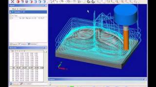 Simulación de Máquina en Mastercam X5 [upl. by Lemraj]