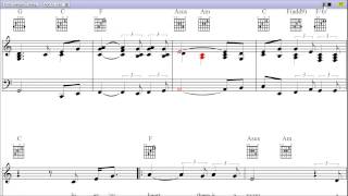 And So It Goes by Billy Joel  Piano Sheet MusicTeaser [upl. by Cozza]