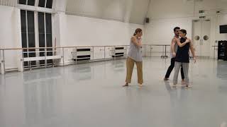 Richard Alston Dance Company Rehearsing Detour [upl. by Niawtna797]