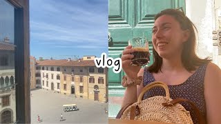 vlog in Italian altri giri a Pisa la Scuola Normale set de LAmica Geniale la cecina sub [upl. by Masry]