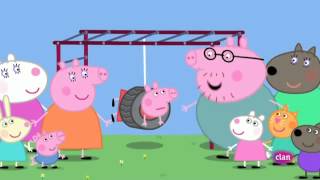 Peppa Pig Capitulo En los columpios [upl. by Aivull]