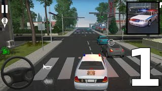 Police Patrol Simulator 1 by SkisoSoft  Android Game Gameplay [upl. by Atisusej]