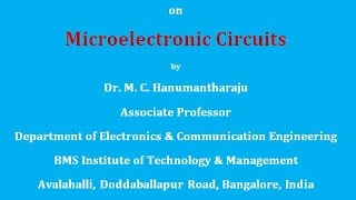 Lecture 1 Introduction to Microelectronic Circuits [upl. by Milka534]