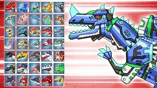 Dino Robot Battle Arena Ceratosaurus Assembly  Fights  Eftsei Gaming [upl. by Roley754]