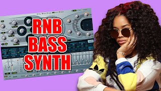 How to make RnB bass synths from scratch [upl. by Harcourt]