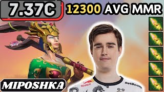 737c  Miposhka ENCHANTRESS Hard Support Gameplay  Dota 2 Full Match Gameplay [upl. by Bernie121]