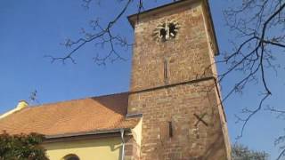 Herxheim am Berg Jacobskirche 10Uhrschlag [upl. by Eatnom159]