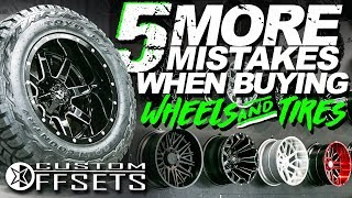 5 MORE MISTAKES when Buying Truck Wheels amp Tires [upl. by Mik]