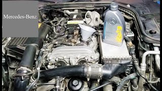 How to Change Engine Oil in MercedesBenz C300 W205 W206 and E300 W213 [upl. by Ahselef]