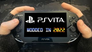 A Playstation Vita Modded in 2022 [upl. by Doerrer]