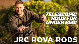 5 Things to KNOW about JRCs Telescopic Rods  Rova Carp Rods [upl. by Norraj]