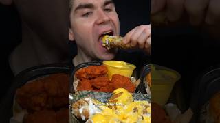 this is why I love Wingstop asmr mukbang shorts [upl. by Cacka]