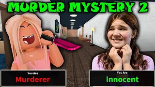 Murder Mystery In Roblox With My Mom New Updates But It’s So Laggy [upl. by Cristabel]