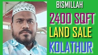 KOLATHUR LAND FOR SALE2400 SQFT [upl. by Dzoba]