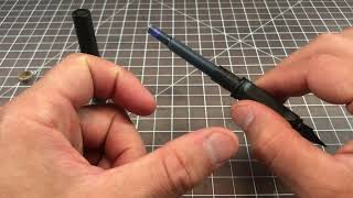 How to Install a Lamy Fountain Pen Cartridge [upl. by Keg]