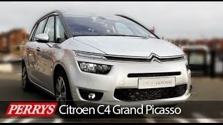 New 2014 Citroen Grand C4 Picasso Exclusive Review and Test Drive [upl. by Artimas]