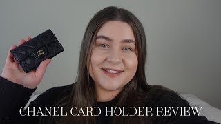 Chanel Classic Card Holder Review  The BEST Card Holder [upl. by Attennaj]