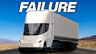 Why The Tesla Semi Truck Was DOOMED From The Start [upl. by Danell]