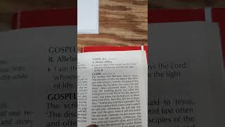 Mass for Sep 6 Gospel Acclamation John 812 [upl. by Follmer]